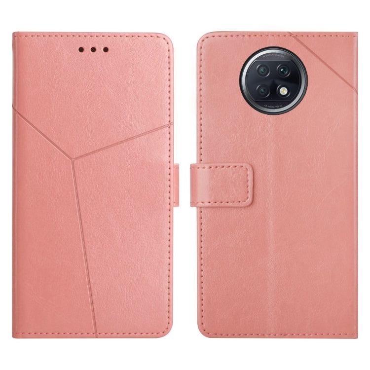 For Xiaomi Redmi Note 9 5G / Note 9T 5G Y Stitching Horizontal Flip Leather Phone Case