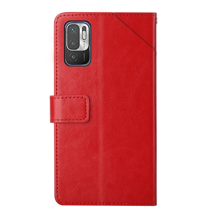 For Xiaomi Redmi Note 10 5G Y Stitching Horizontal Flip Leather Phone Case