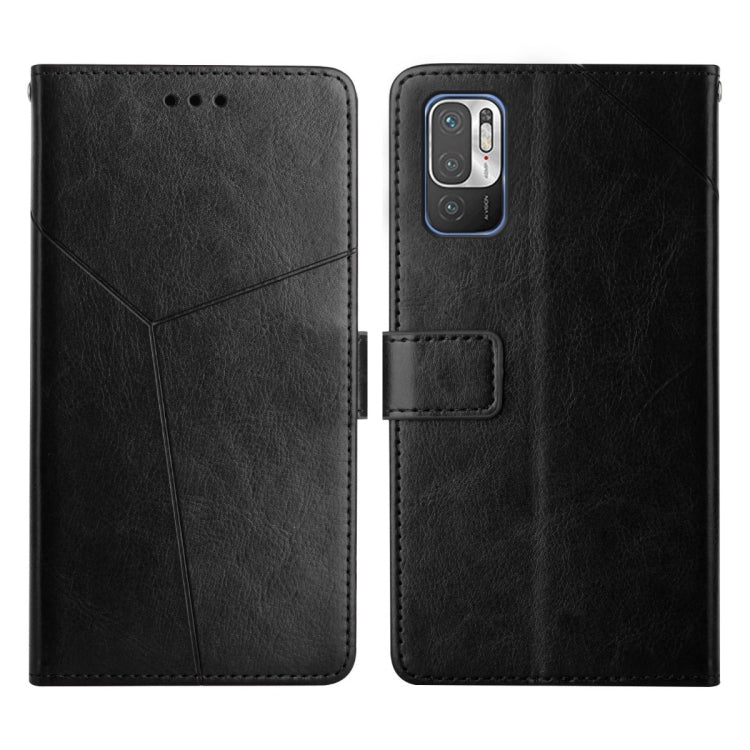 For Xiaomi Redmi Note 10 5G Y Stitching Horizontal Flip Leather Phone Case