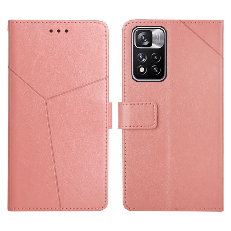For Xiaomi Redmi Note 11 Pro Y Stitching Horizontal Flip Leather Phone Case