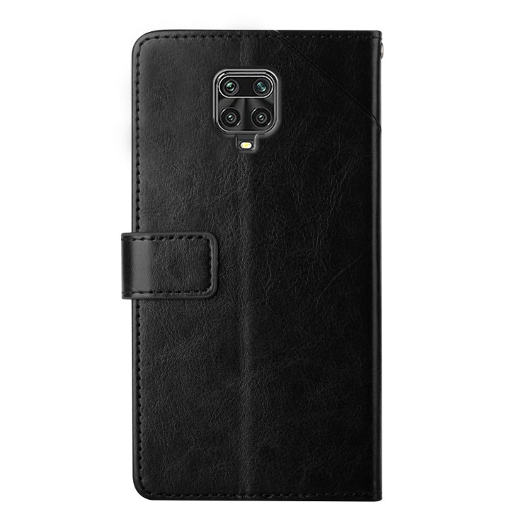 For Xiaomi Redmi Note 9 Pro 4G Y Stitching Horizontal Flip Leather Phone Case