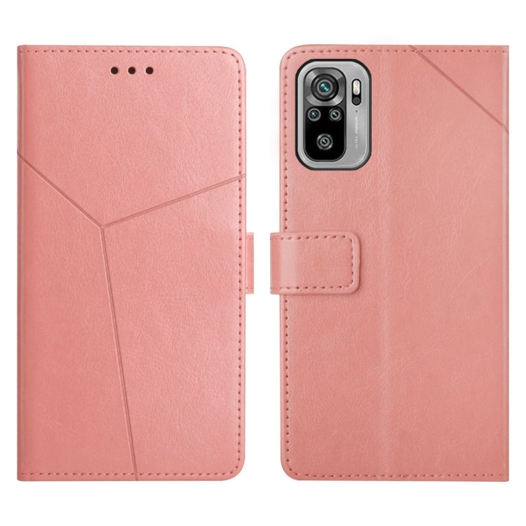 For Xiaomi Redmi Note 10 4G Y Stitching Horizontal Flip Leather Phone Case