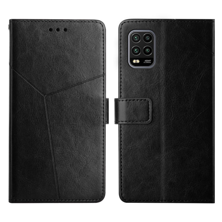 For Xiaomi Mi 10 Lite 5G Y Stitching Horizontal Flip Leather Phone Case