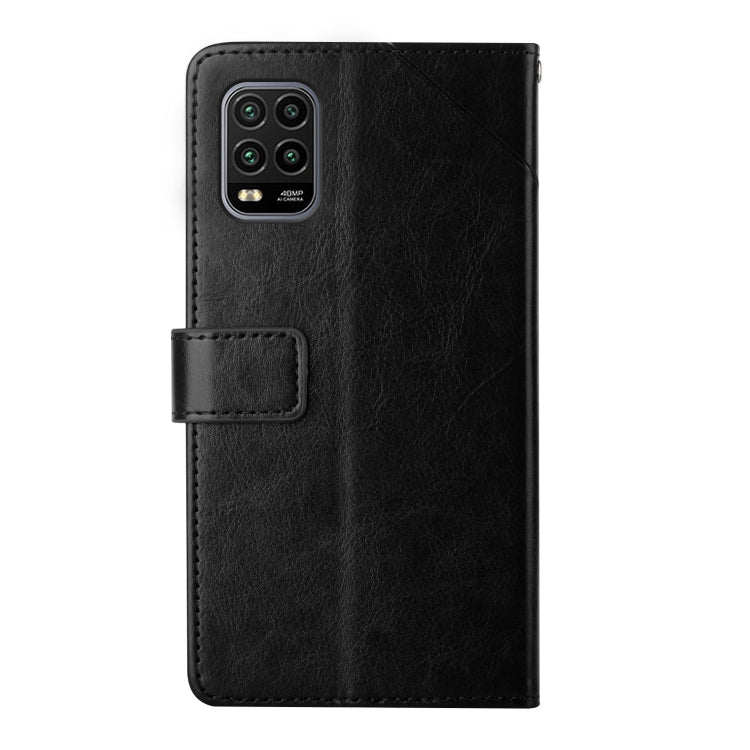 For Xiaomi Mi 10 Lite 5G Y Stitching Horizontal Flip Leather Phone Case