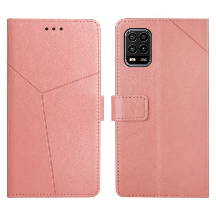 For Xiaomi Mi 10 Lite 5G Y Stitching Horizontal Flip Leather Phone Case