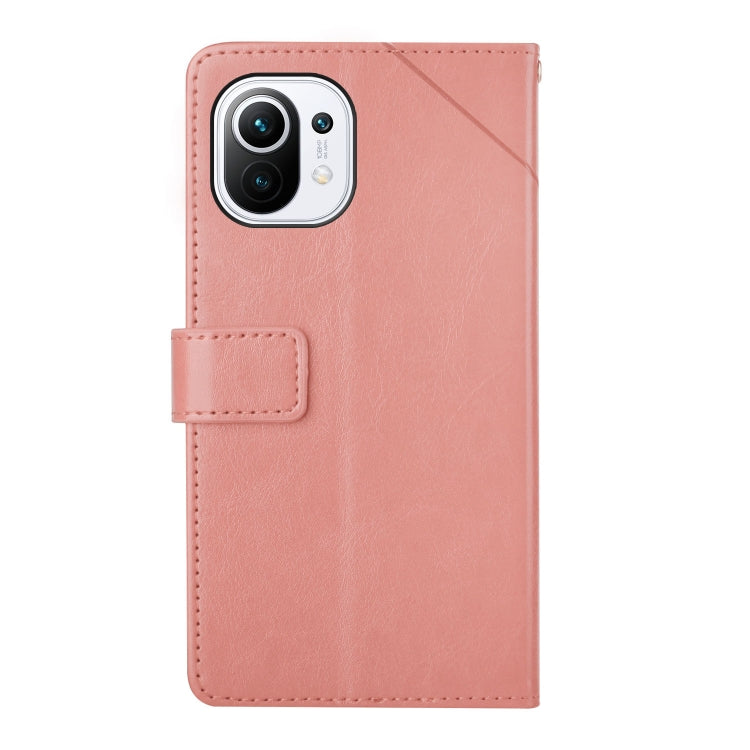 For Xiaomi Mi 11 Y Stitching Horizontal Flip Leather Phone Case