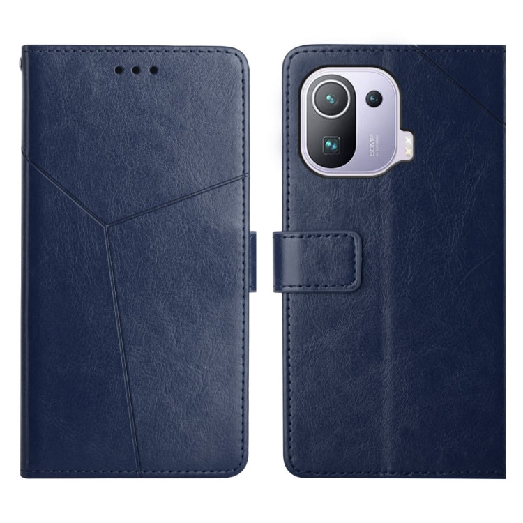 For Xiaomi Mi 11 Pro Y Stitching Horizontal Flip Leather Phone Case