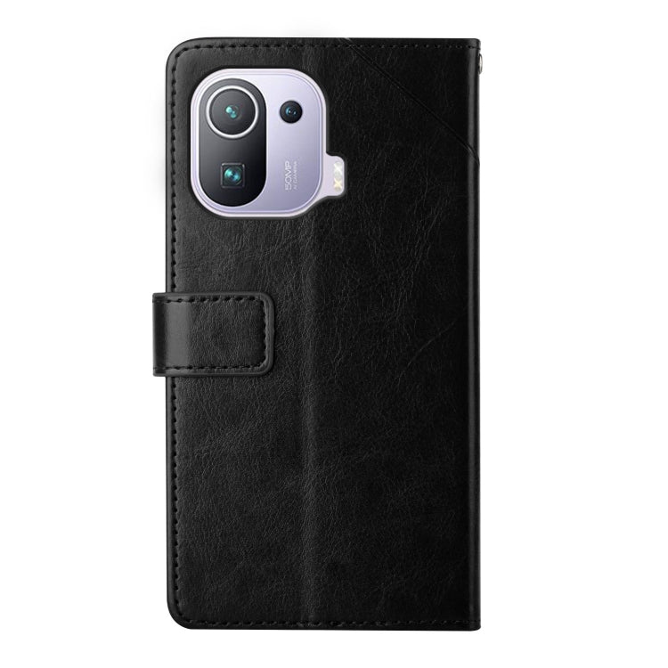 For Xiaomi Mi 11 Pro Y Stitching Horizontal Flip Leather Phone Case