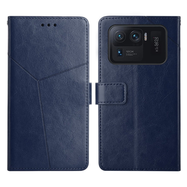 For Xiaomi Mi 11 Ultra Y Stitching Horizontal Flip Leather Phone Case