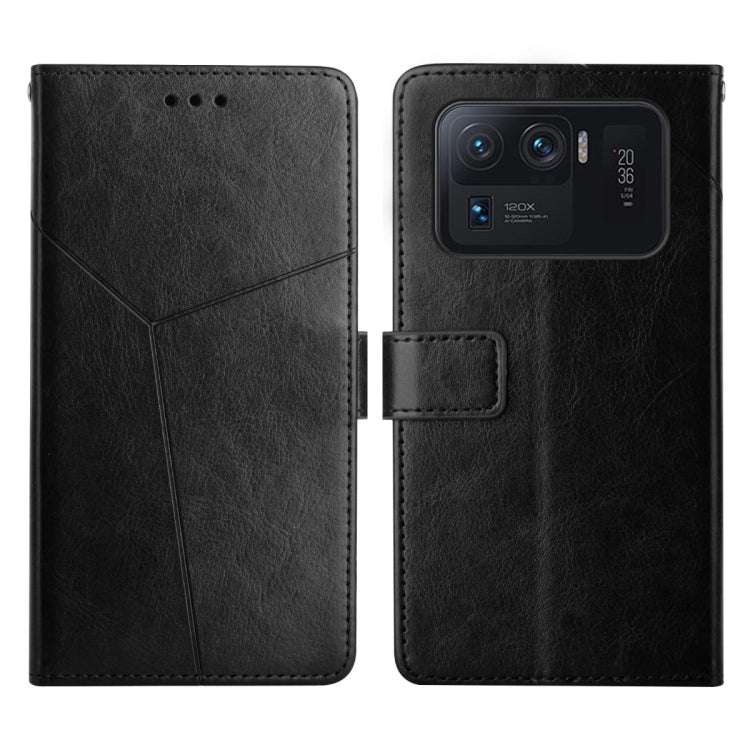 For Xiaomi Mi 11 Ultra Y Stitching Horizontal Flip Leather Phone Case