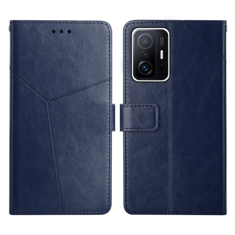 For Xiaomi Mi 11T / 11T Pro Y Stitching Horizontal Flip Leather Phone Case