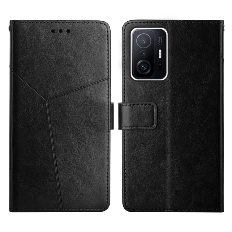 For Xiaomi Mi 11T / 11T Pro Y Stitching Horizontal Flip Leather Phone Case