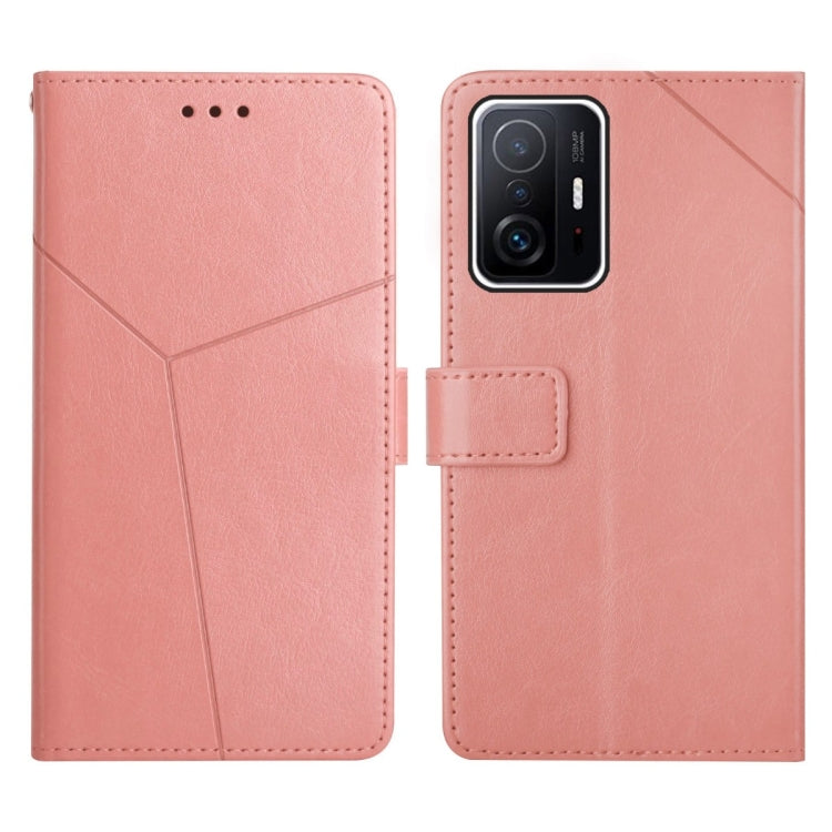 For Xiaomi Mi 11T / 11T Pro Y Stitching Horizontal Flip Leather Phone Case