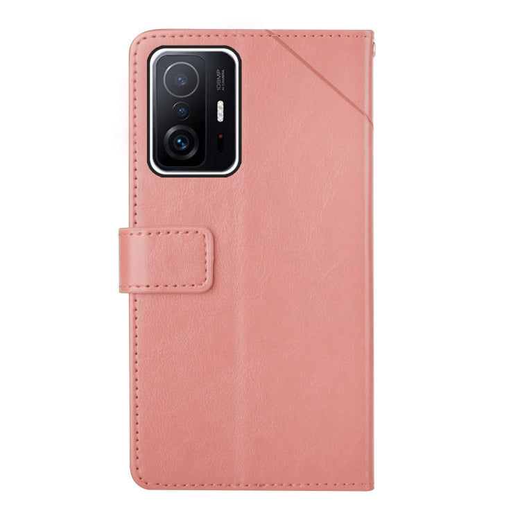 For Xiaomi Mi 11T / 11T Pro Y Stitching Horizontal Flip Leather Phone Case