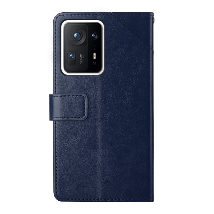 For Xiaomi Mi Mix4 Y Stitching Horizontal Flip Leather Phone Case