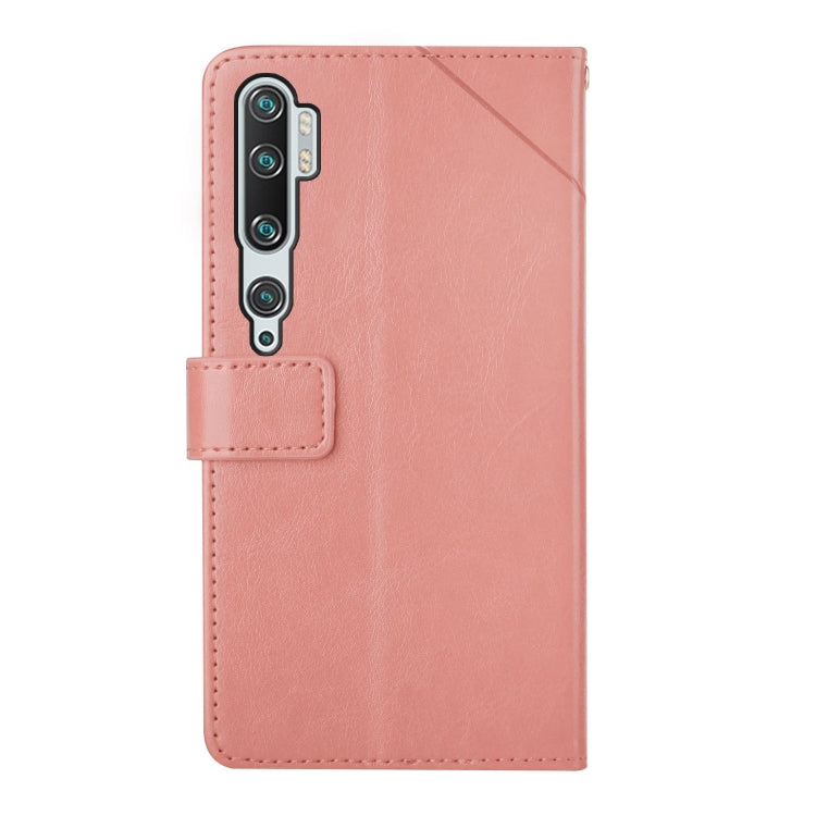 For Xiaomi Mi Note 10 Y Stitching Horizontal Flip Leather Phone Case