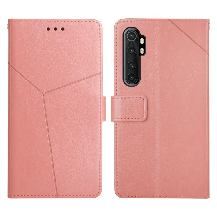 For Xiaomi Mi Note 10 Lite Y Stitching Horizontal Flip Leather Phone Case