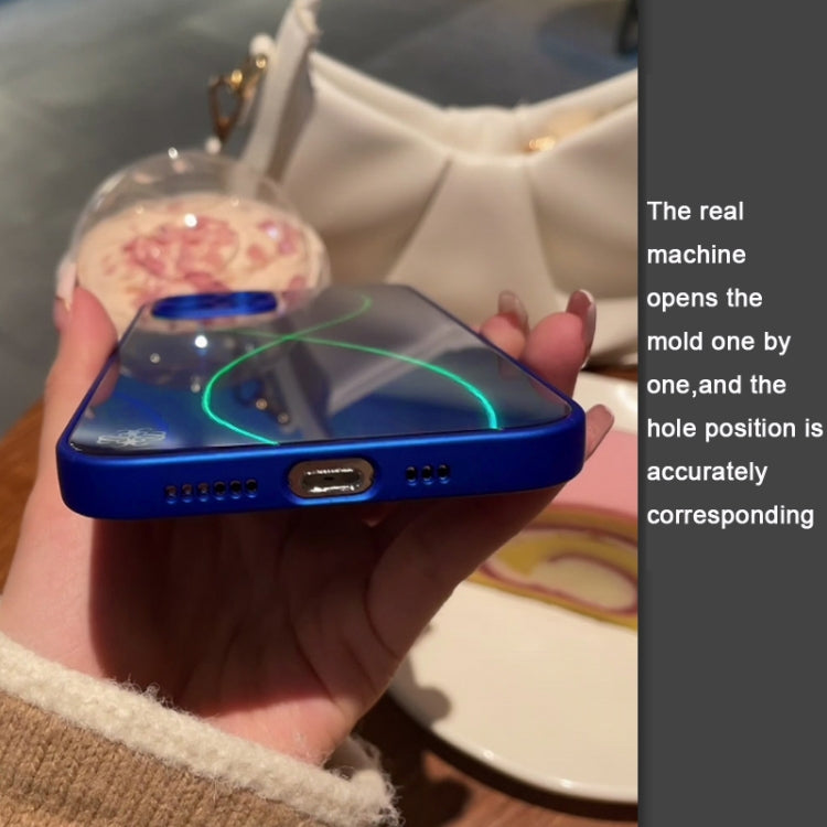 For iPhone X / XS Cross S Texture TPU + Tempered Glass Phone Case