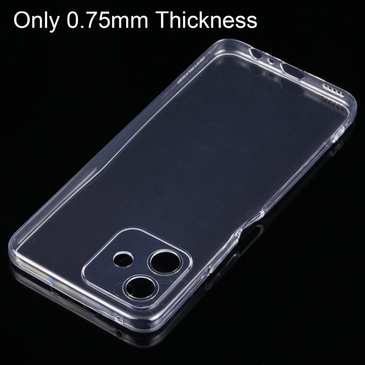 For Honor Play6T Pro 0.75mm Ultra-thin Transparent TPU Phone Case