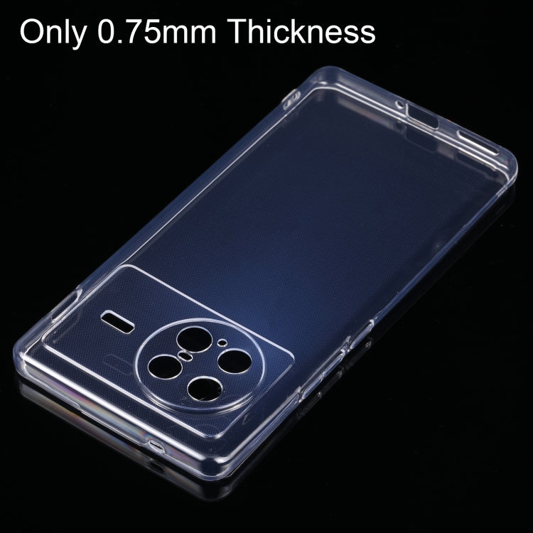 For vivo X Note 0.75mm Ultra-thin Transparent TPU Phone Case