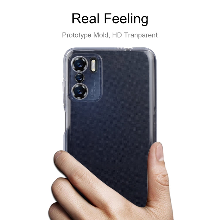 For Meizu Meilan 10 0.75mm Ultra-thin Transparent TPU Phone Case
