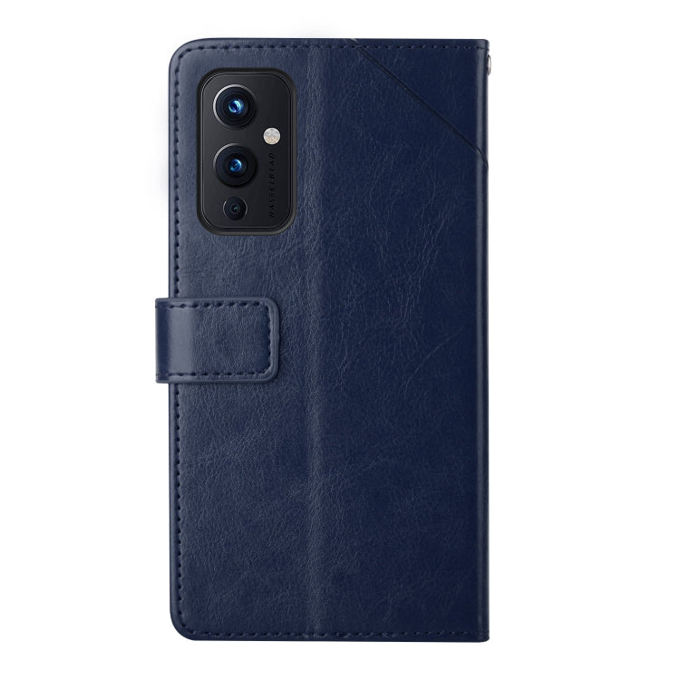 For OnePlus 9 Y Stitching Horizontal Flip Leather Phone Case
