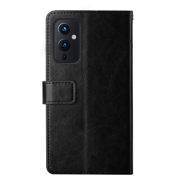 For OnePlus 9 Y Stitching Horizontal Flip Leather Phone Case