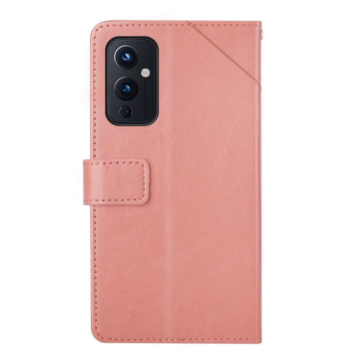 For OnePlus 9 Y Stitching Horizontal Flip Leather Phone Case