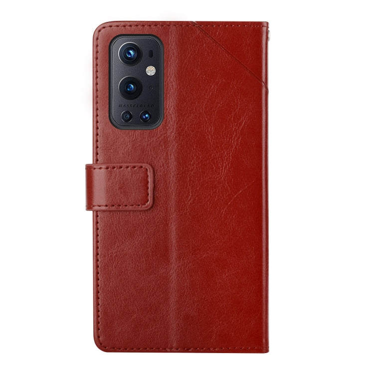 For OnePlus 9 Pro Y Stitching Horizontal Flip Leather Phone Case