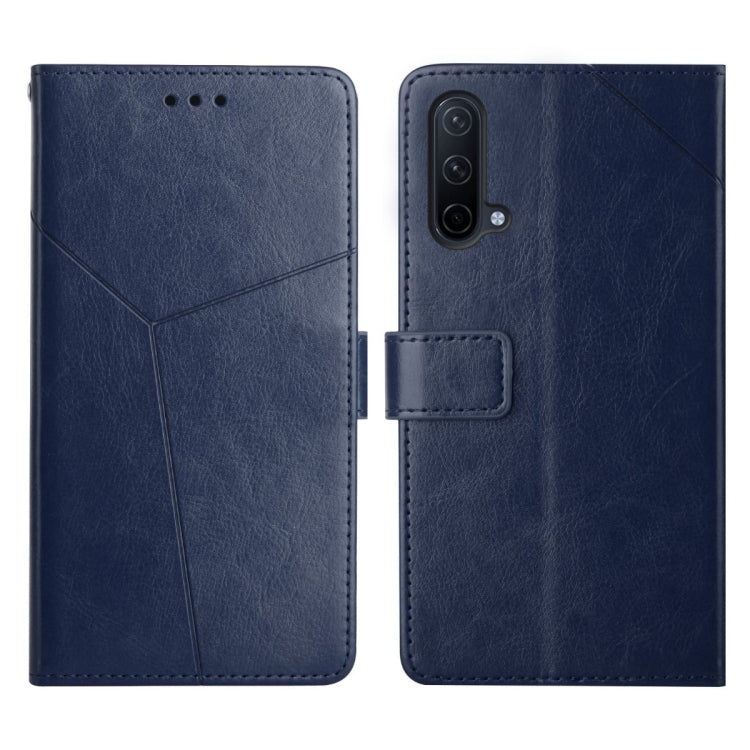For OnePlus Nord CE 5G Y Stitching Horizontal Flip Leather Phone Case
