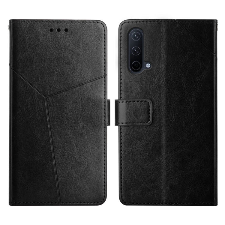 For OnePlus Nord CE 5G Y Stitching Horizontal Flip Leather Phone Case