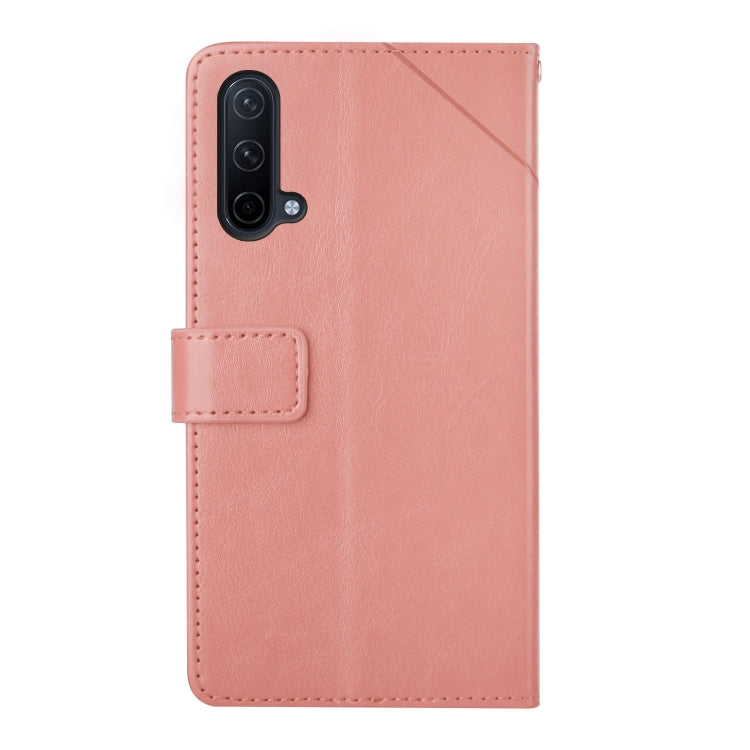 For OnePlus Nord CE 5G Y Stitching Horizontal Flip Leather Phone Case