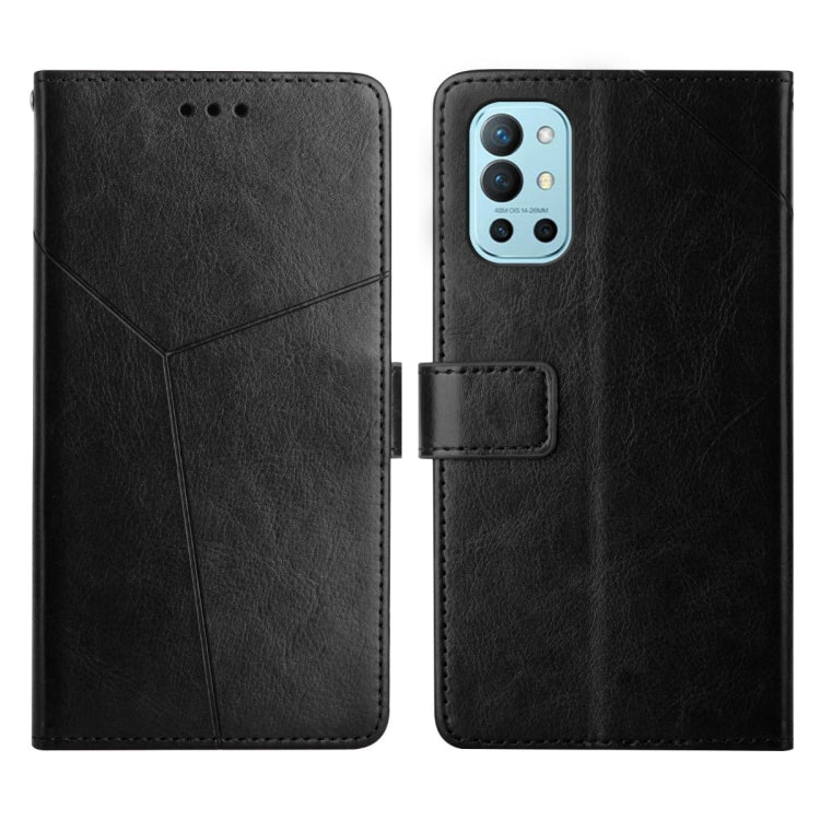For OnePlus 9R Y Stitching Horizontal Flip Leather Phone Case