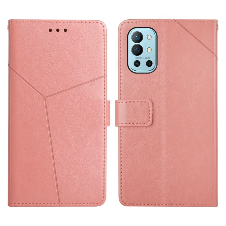 For OnePlus 9R Y Stitching Horizontal Flip Leather Phone Case