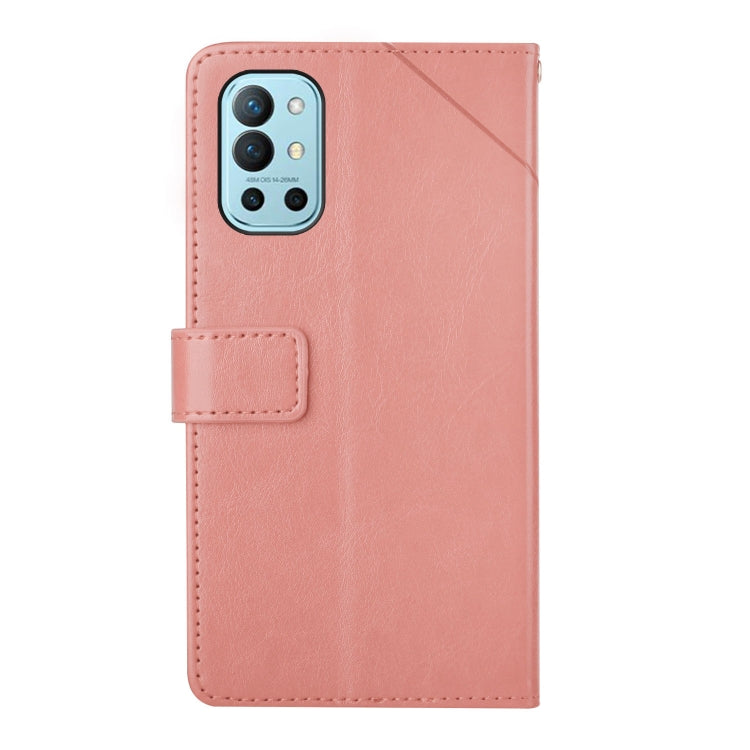For OnePlus 9R Y Stitching Horizontal Flip Leather Phone Case