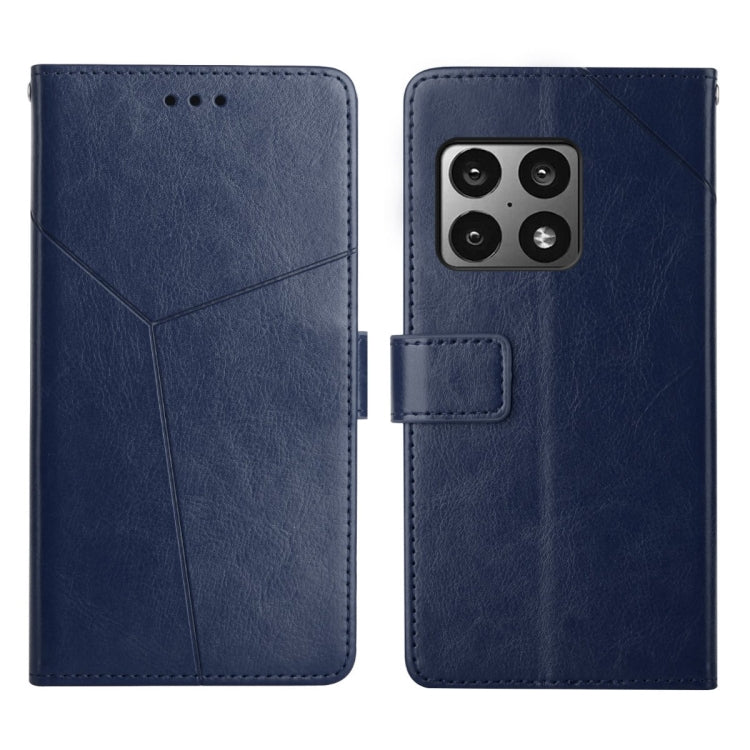 For OnePlus 10 Pro Y Stitching Horizontal Flip Leather Phone Case