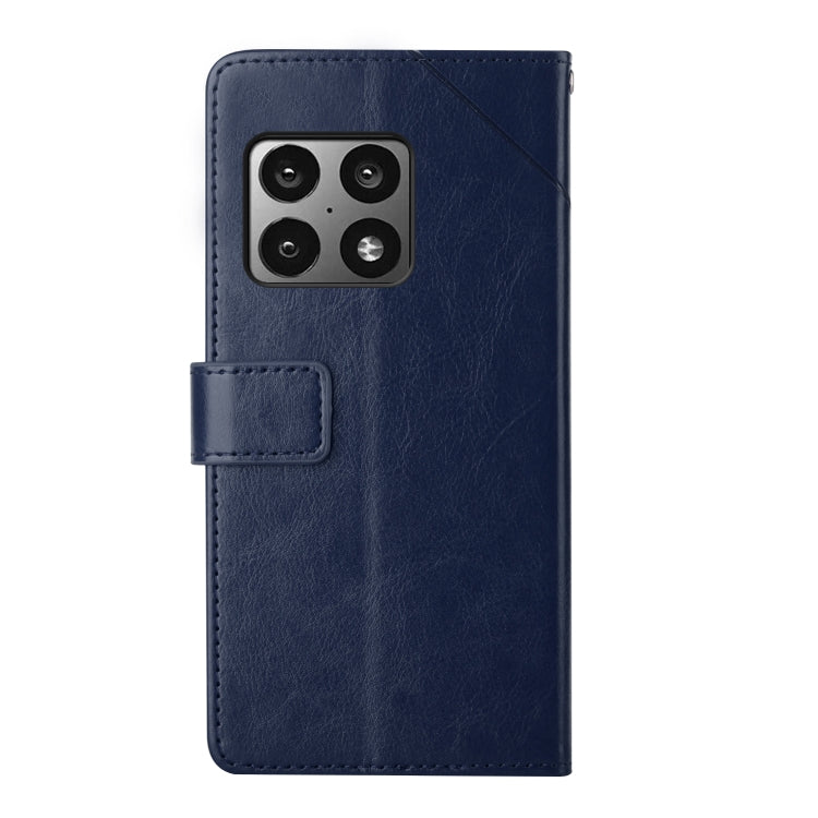 For OnePlus 10 Pro Y Stitching Horizontal Flip Leather Phone Case