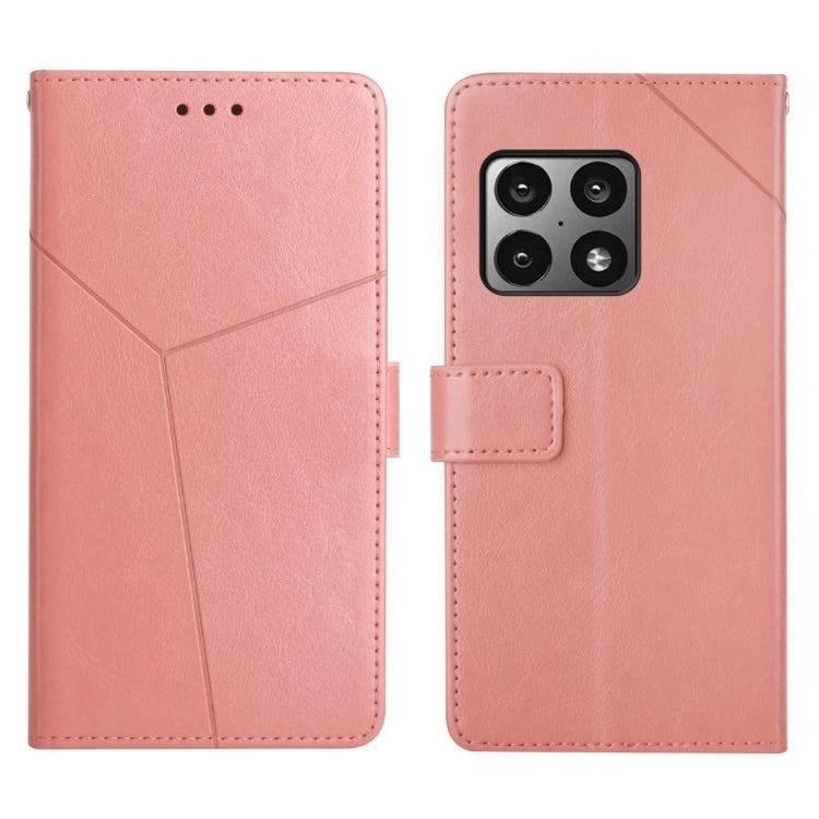For OnePlus 10 Pro Y Stitching Horizontal Flip Leather Phone Case