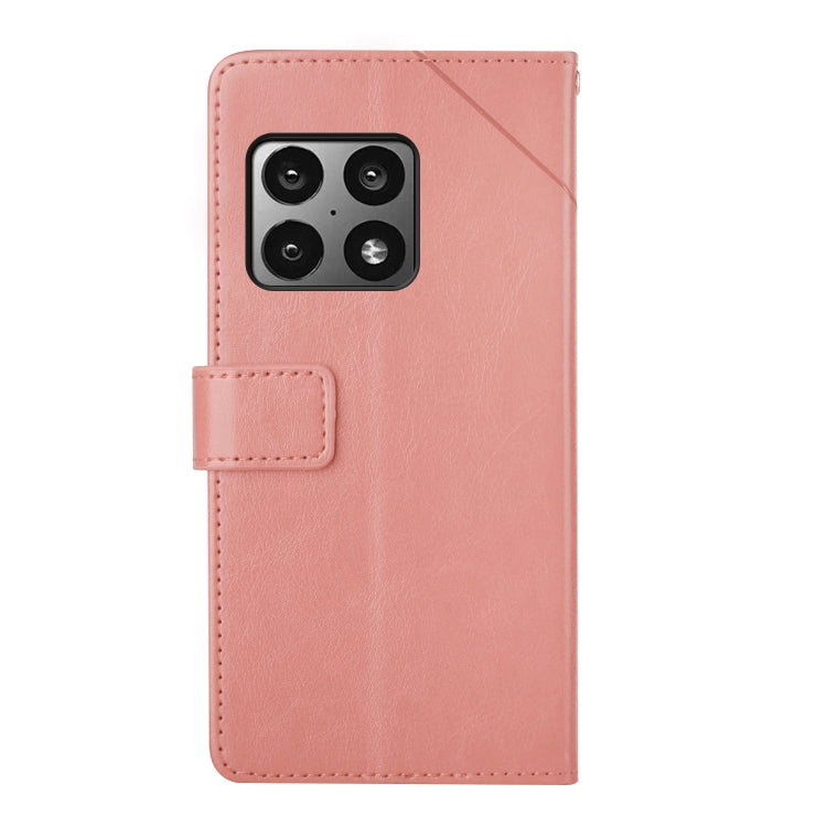 For OnePlus 10 Pro Y Stitching Horizontal Flip Leather Phone Case