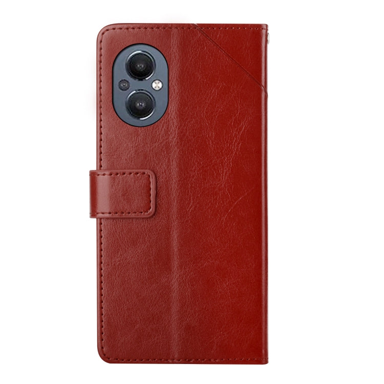 For OnePlus Nord N20 5G Y Stitching Horizontal Flip Leather Phone Case
