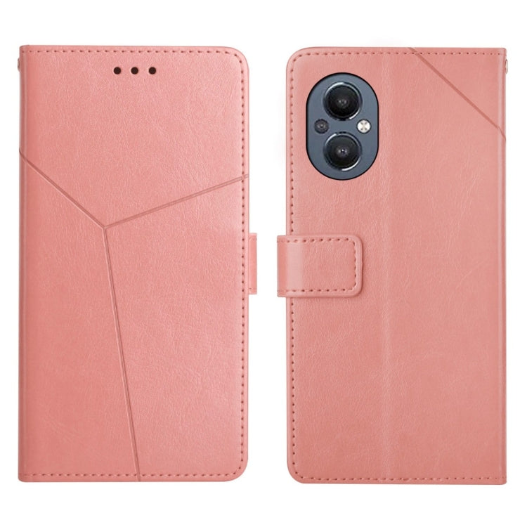 For OnePlus Nord N20 5G Y Stitching Horizontal Flip Leather Phone Case
