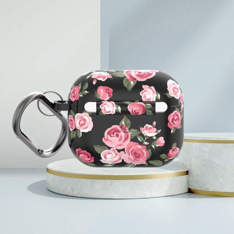 D Series Silicone Printed Flower Wireless Earphone Protective Case For AirPods 3