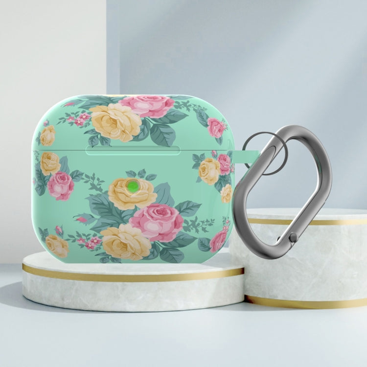 D Series Silicone Printed Flower Wireless Earphone Protective Case For AirPods 3