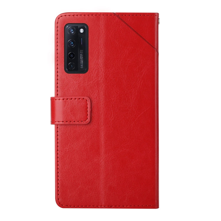 For ZTE Axon 20 4G Y Stitching Horizontal Flip Leather Phone Case