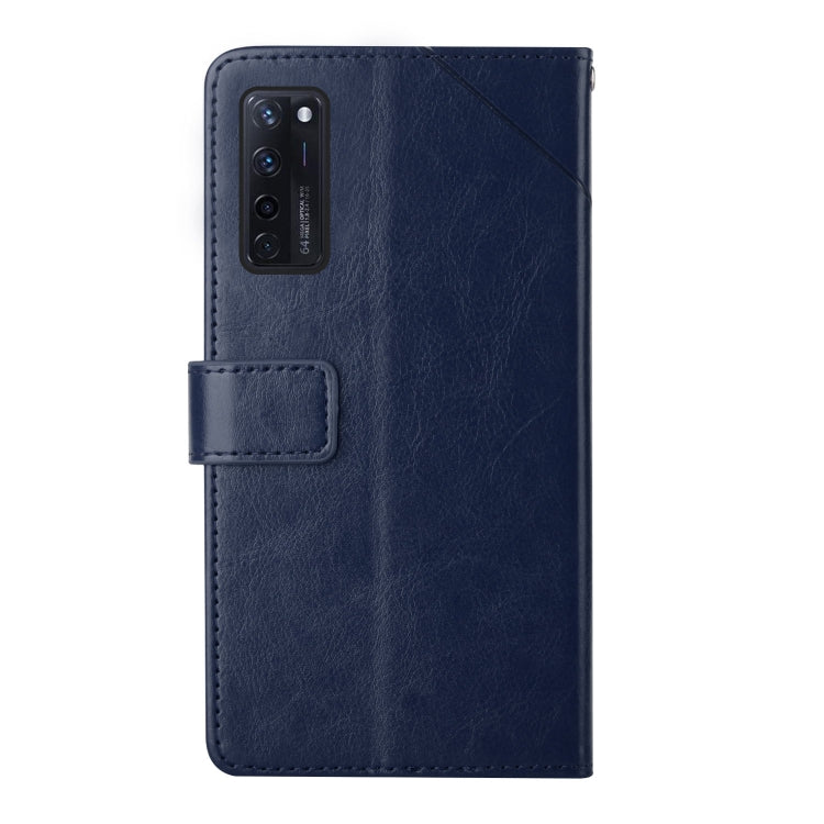 For ZTE Axon 20 4G Y Stitching Horizontal Flip Leather Phone Case