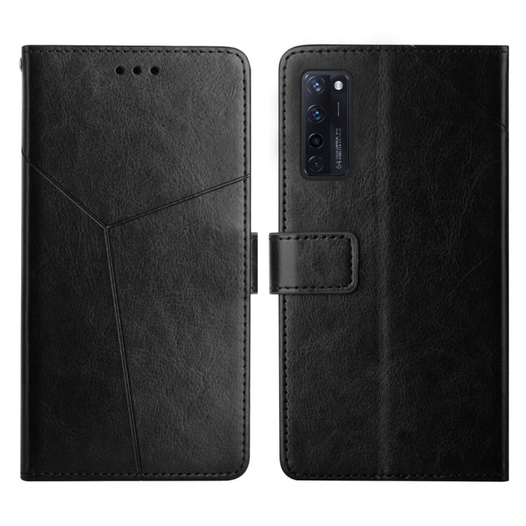 For ZTE Axon 20 4G Y Stitching Horizontal Flip Leather Phone Case