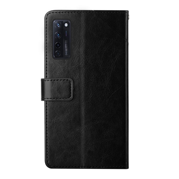 For ZTE Axon 20 4G Y Stitching Horizontal Flip Leather Phone Case