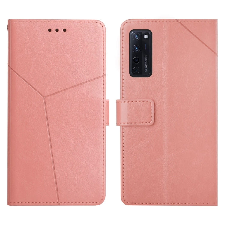 For ZTE Axon 20 4G Y Stitching Horizontal Flip Leather Phone Case