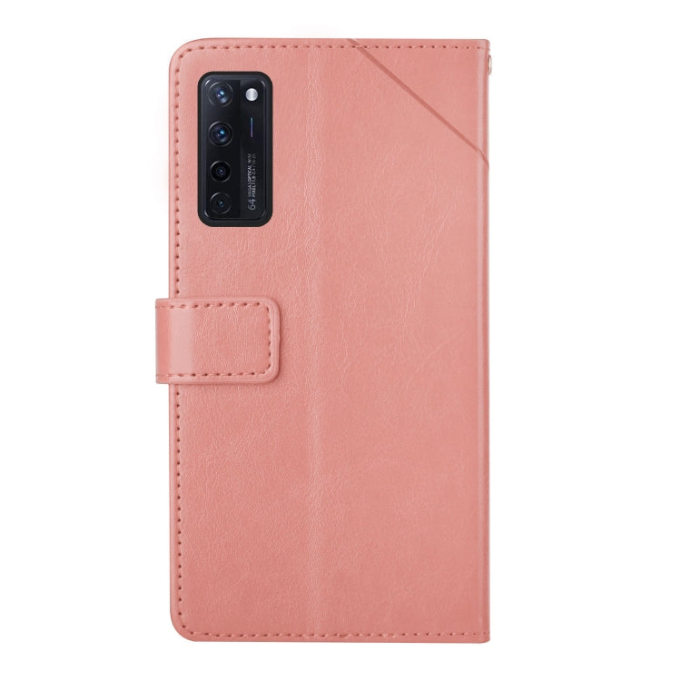 For ZTE Axon 20 4G Y Stitching Horizontal Flip Leather Phone Case