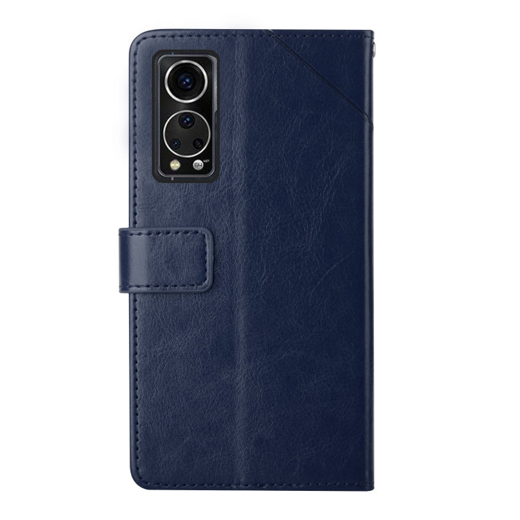 For ZTE Axon 30 Y Stitching Horizontal Flip Leather Phone Case